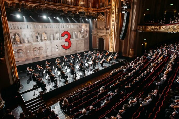 France 3 et l'Orchestre d'Île-de-France jouent Mozart à la Philharmonie